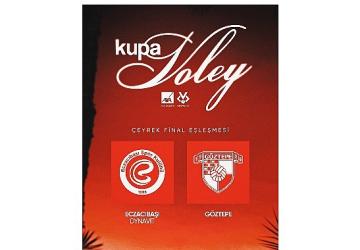 Eczacıbaşı Dynavit'in, AXA Sigorta Kupa Voley Kadınlar rakibi Göztepe!