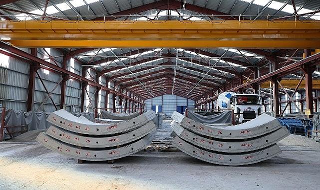 Körfezray'da tünelleri segmentler şekillendirecek