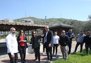 Karşıyaka'nın parklarına modern dokunuş