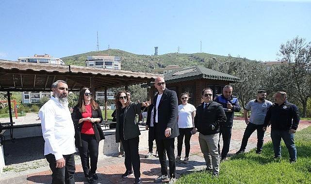 Karşıyaka'nın parklarına modern dokunuş