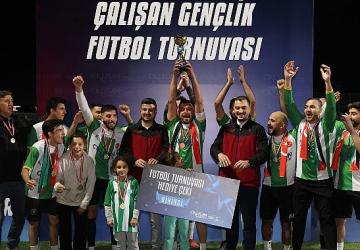 Konya Büyükşehir Çalışan Gençlik Turnuvası'nda Dostluk Kazandı