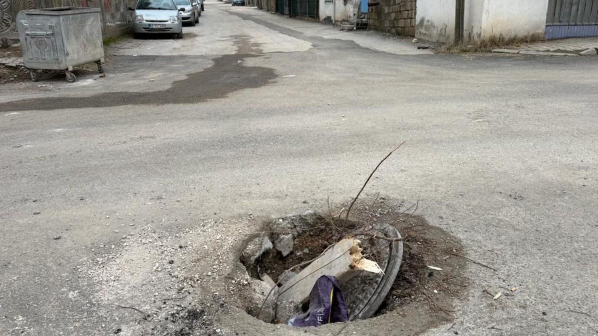 Adıyaman’da açık rögar kapağı tehlike saçıyor - Videolu Haber
