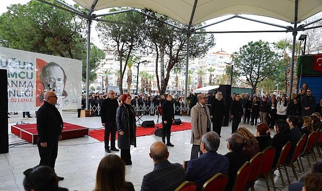 Uğur Mumcu Karabağlar 'da Özlem, Saygı ve Aydınlık Kararlılığıyla Anıldı