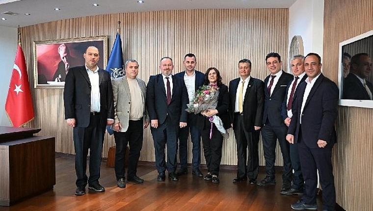 Başkan Çerçioğlu'na Nazilli Şoförler ve Otomobilciler Odası'ndan ziyaret