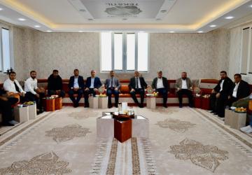 Başkan Hallaç, OSB Sanayi Sitesi esnafıyla bir araya geldi