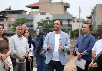 Avrupa'dan Bornova'ya kent bostanı incelemesi