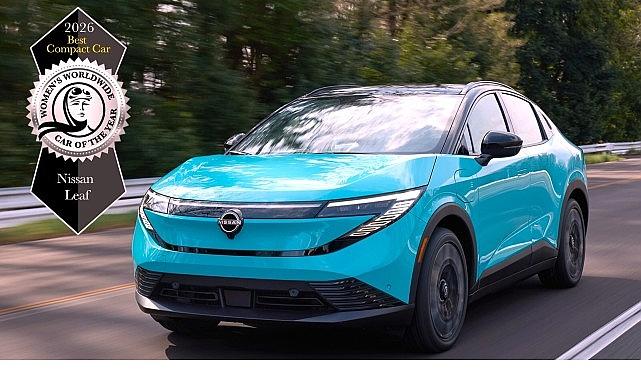 Nissan LEAF, Women's Worldwide Car of the Year (WWCOTY) Jürisi Tarafından Dünyanın En İyi Kompakt Otomobili Seçildi