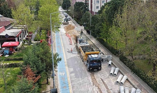 Yahya Kaptan'a 940 Metrelik Yeni Yağmur Suyu Hattı