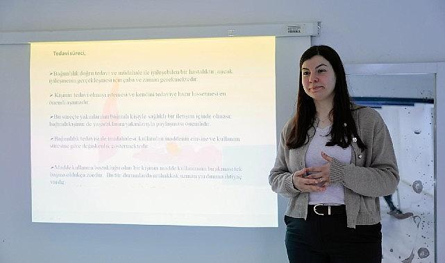 Konak'ta bağımlılık ile mücadele eğitimleri devam ediyor