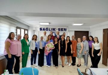 Sağlık Sen İzmir 1 No’lu Şube Kadın Komisyonu’nda Görev Değişikliği