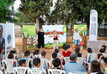 Yenişehir Belediyesi 14 mahallede çocuklar için etkinlikler düzenledi