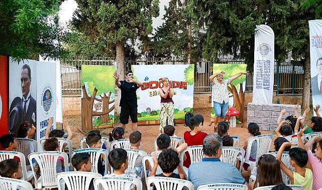 Yenişehir Belediyesi 14 mahallede çocuklar için etkinlikler düzenledi