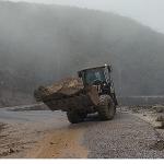 Büyükşehir ekiplerinin Alanya yollarında kış mesaisi sürüyor