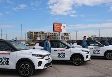 Büyükşehir'in gözü ve kulağı sahada