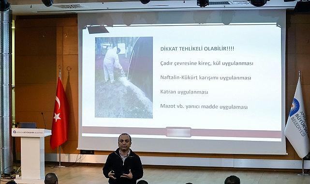 Büyükşehir'den ilaçlama personeline biyosidal ürün kullanımı eğitimi