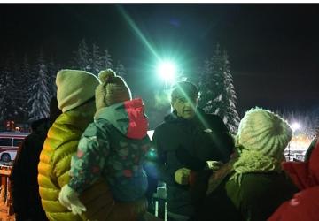 Başkan Kocaman, Kartepe Belediyesi Mesire Alanı'nda Kar Sevincine Ortak Oldu