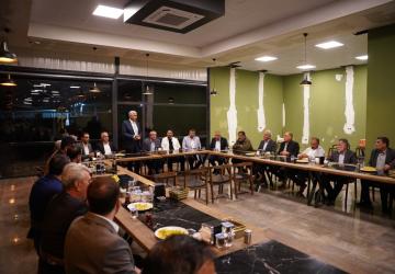 Başkan Hallaç, muhtarlarla bir araya geldi