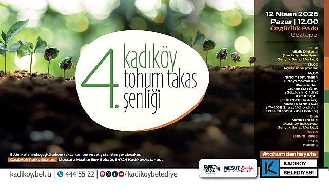 Kadıköy'de Tohum Takas Şenliği Başlıyor