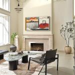 Dünyaca ünlü pop grubu BTS'nin lideri RM Samsung Art TV'ler için kamera karşısına geçti