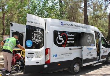 Engelsiz hizmet aracı hayat kolaylaştırıyor