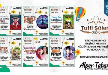 İnegöl'de Ara Tatil Çocuklar İçin Şölene Dönüşüyor