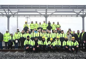 KONYARAY Banliyö Hattı'nda Ray Birleştirme Kaynak Programı Yapıldı