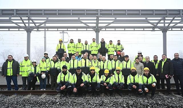 KONYARAY Banliyö Hattı'nda Ray Birleştirme Kaynak Programı Yapıldı