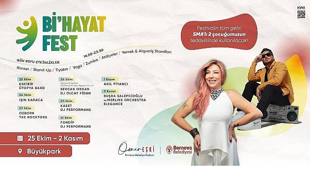 Bi'Hayat Fest Bornova'da başlıyor Bi'Hayat Fest Bornova'da başlıyor