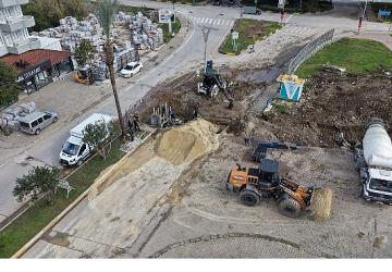 Arslanbucak'ta su baskınına karşı çalışmalar yapılıyor