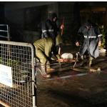 Çeşme'de şiddetli yağışa karşı kesintisiz mücadele