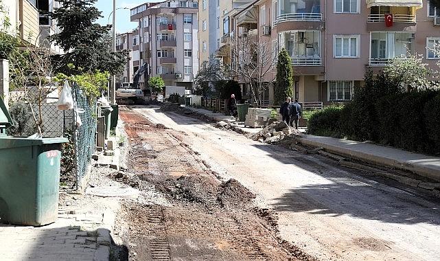 Körfez'de 22 kilometrelik üstyapı çalışması