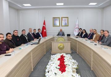 Adıyaman’da Haftalık Koordinasyon Toplantısı yapıldı