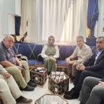 Kahta’da basın mensuplarından DEM Parti’ye ziyaret