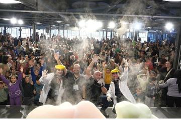 Çocuklar yorgunluklarını “Okula Bi' Mola"da atıyor