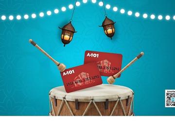 Ramazan'da Kurumlara Esnek Yan Hak Çözümü: A101 Hediye Kartı