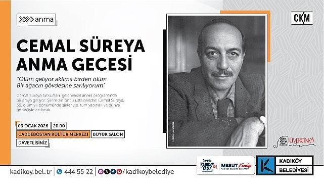 Cemal Süreya Kadıköy'de Anılacak