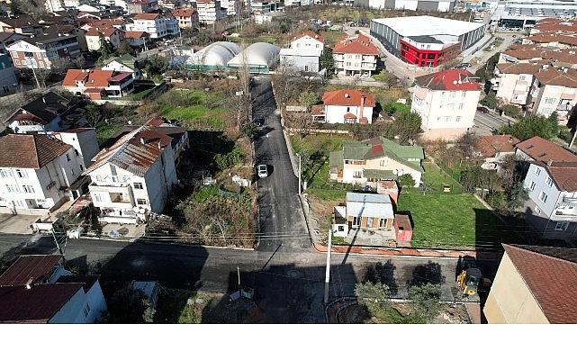 Gölcük'te 150 cadde ve sokakta hummalı çalışma