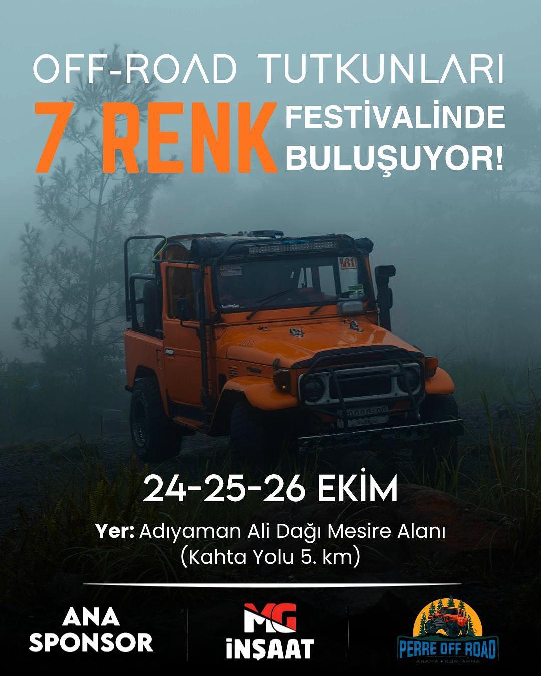 Adıyaman’da Off-Road Rüzgârı Esecek Adıyaman’da Off-Road Rüzgârı Esecek
