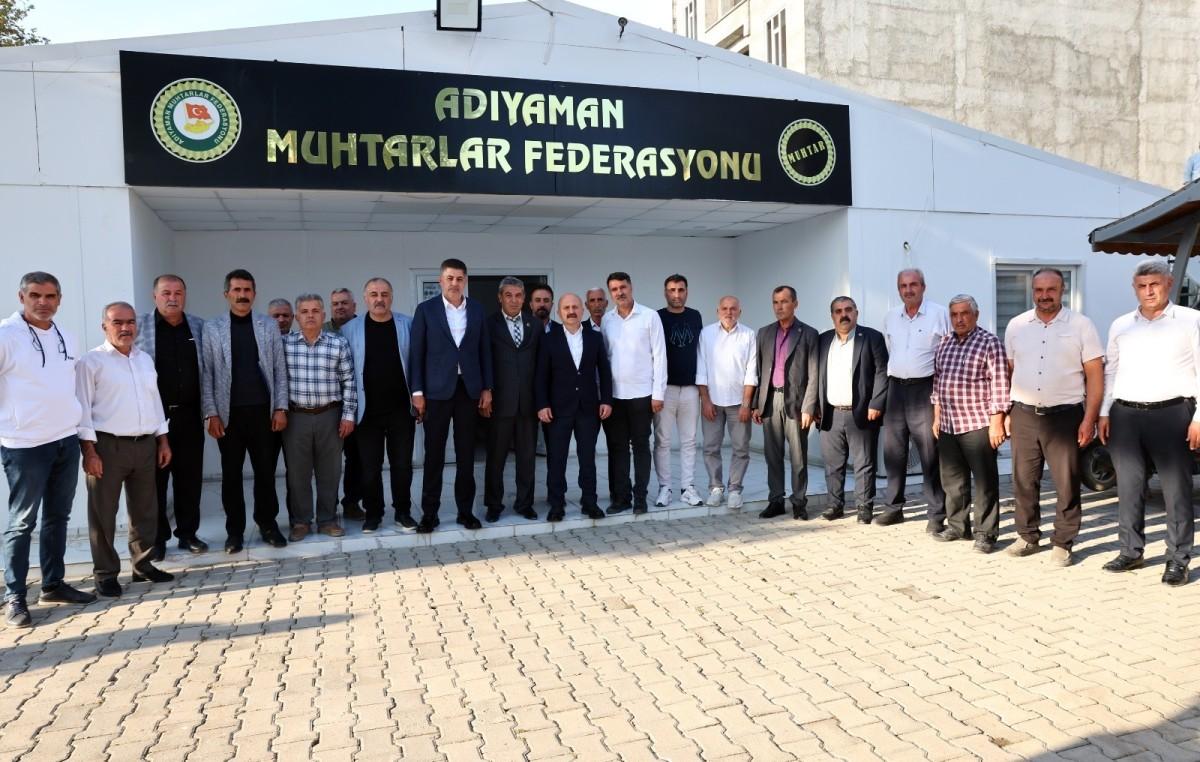 Vali Osman Varol ve Milletvekili İshak Şan, muhtarlarla bir araya geldi Vali Osman Varol ve Milletvekili İshak Şan, muhtarlarla bir araya geldi