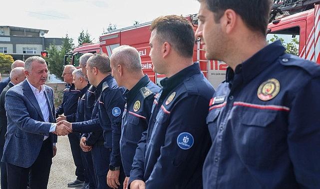 Büyükakın: İtfaiye erlerimiz Türkiye'nin kahramanları