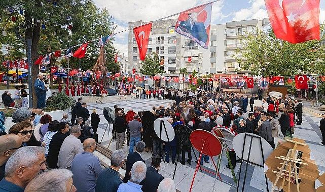 Balçova'da Cumhuriyetimizin 102. yılı etkinlikleri bugün sabah saatlerinde başladı