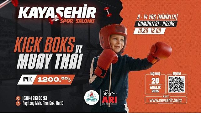 Nevşehir'de Minikler ve Yetişkinler İçin Kick Boks ve Muay Thai Kursları