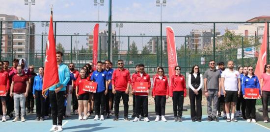 YURTLİG Türkiye Tenis Şampiyonası Adıyaman’da başladı