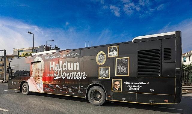 İETT'den Haldun Dormen'e Vefa: "Saygı Otobüsü" Şişli Yollarında