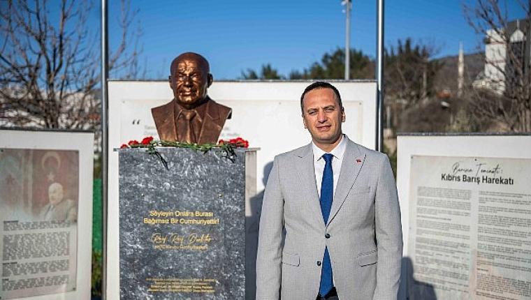 Ölümün 14. Yılında Bornova'da Denktaş'a Vefa