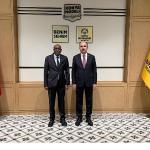 Cibuti Cumhuriyeti Ankara Büyükelçisi Abdillahi, Başkan Altay'ı Ziyaret Etti