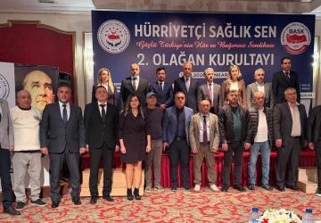 Hürriyetçi Sağlık Sen 2. Olağan Kongresi Gerçekleşti