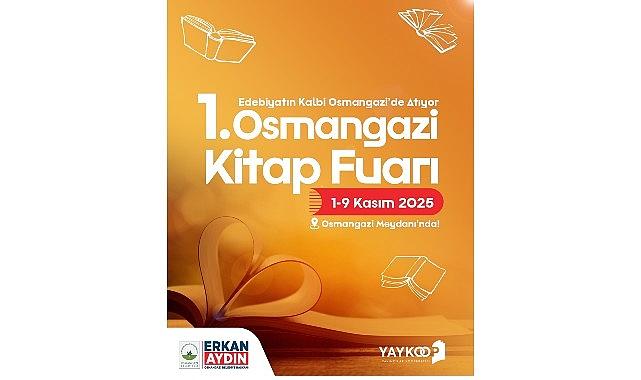 Edebiyatın Kalbi Osmangazi'de Atacak