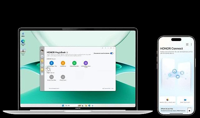 HONOR işletim sistemi duvarlarını yıkıyor: HONOR Connect