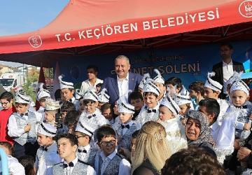 Keçiören'de sünnet şöleni coşkusu